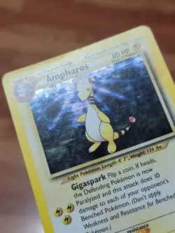 Ampharos Holo - Neo Genesis Set #1/111 - Pokemon Card MP! - Image 3