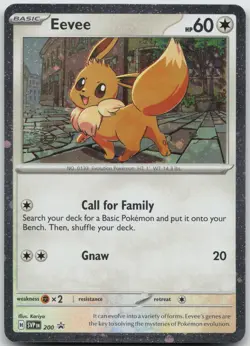Eevee - 200 (Cosmos Holo) Promo SV: Scarlet & Violet Promo Cards SVP 200 NM - Image 1