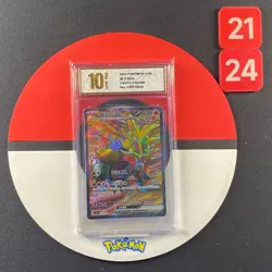 Gouging Fire ex SR CSV7C-215/204 Pokemon Card Chinese Grade10 - Image 1