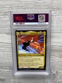 2025 Marvel's Spider-Man Magic The Gathering Gwen Stacy Ghost-Spider 78 PSA 9 - Image 2