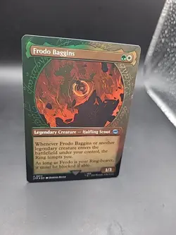 MTG Magic The Gathering Frodo Baggins Surge Foil LTR Showcase LOTR U 0812 - Image 2