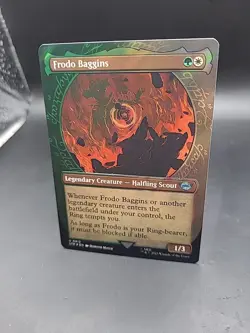 MTG Magic The Gathering Frodo Baggins Surge Foil LTR Showcase LOTR U 0812 - Image 3