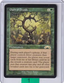 Oath of Druids (#115) * Exodus MTG - Lightly Played - Image 1