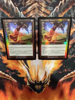 X2 Swiftfoot Boots The Brothers' War: Retro Frame Artifacts Foil - Image 4