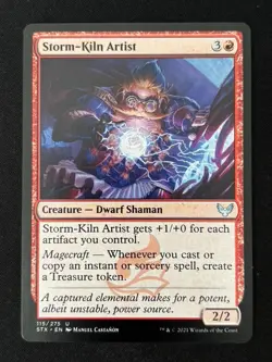 1x MTG Storm-Kiln Artist - Strixhaven: School of Mages (STX) #115 - Magic - Image 3