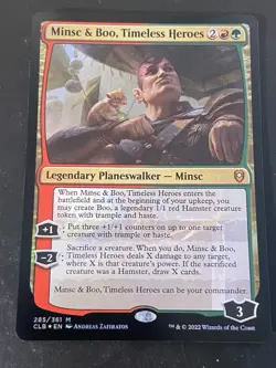 Minsc & Boo, Timeless Heroes NM FOIL Commander Legends: Battle for Baldur’s Gate - Image 1