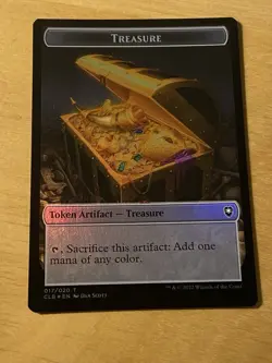 Boo Token FOIL NM English Commander Legends Battle For Baldur’s Gate - Image 2