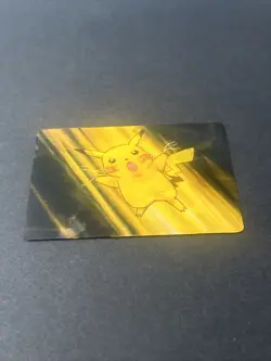 POKEMON PIKACHU RARE PIKA-0018D/DVD VIZ VIDEO PROMO CARD 3D LENTICULAR MP - Image 3