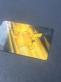 POKEMON PIKACHU RARE PIKA-0018D/DVD VIZ VIDEO PROMO CARD 3D LENTICULAR MP - Image 5
