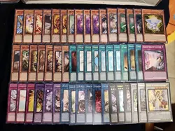 Yugioh Complete 52 Card Lightsworn Fiendsmith Deck Core Minerva Horus Vampire - Image 1
