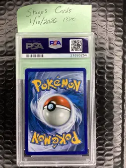 2017 Pokemon Sun Moon Vikavolt GX #152 Guardians Rising Secret PSA 10 - Image 2