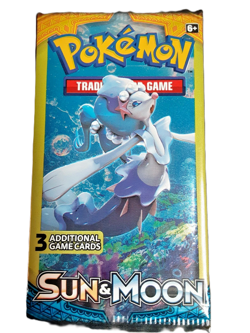 Pokemon TCG Sun & Moon Base Set 3 Card Booster Pack SM01 Sealed 2017 - Image 2