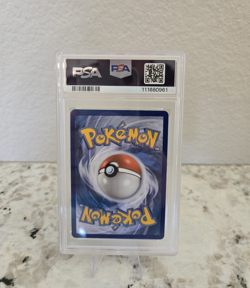 Pokemon PSA 10 2017 Alolan Golem GX 113/111 Crimson Invasion Rainbow Holo - Image 2