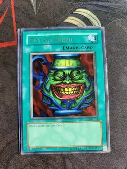 Pot of Greed LOB-119 The Legend of Blue Eyes White Dragon Unlimited|Unlimited... - Image 1