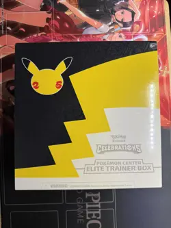 Pokemon 25th Anniversary Celebrations Pokemon Center ETB NEW Sealed - Image 1
