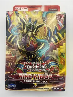 3 x Yu-Gi-Oh! Fire Kings Structure Decks Reloaded - 25th Anniversary (English) - Image 2