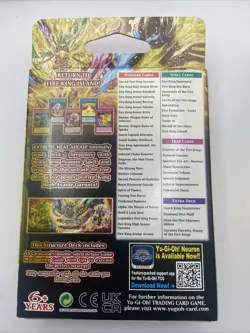 3 x Yu-Gi-Oh! Fire Kings Structure Decks Reloaded - 25th Anniversary (English) - Image 3