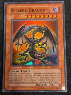 Yu-Gi-Oh! Berserk Dragon Super Rare Holo Foil UNL Edition DCR-019 NM - Image 1