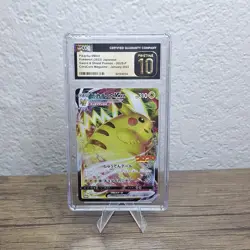 Pokemon Pikachu VMAX CGC 10 PRISTINE Holo Promo 265/S-P Sword & Shield Japanese - Image 1