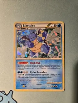 [HP] Blastoise 13/95 Cracked Ice Holo Unleashed Pokemon TCG Promo - Image 1