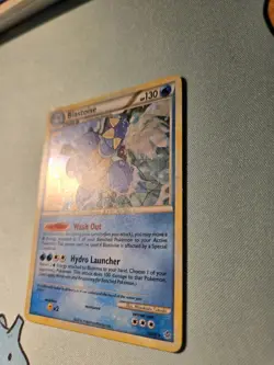 [HP] Blastoise 13/95 Cracked Ice Holo Unleashed Pokemon TCG Promo - Image 3
