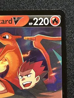 Pokemon TCG Black Star Promo Lance's Charizard V SWSH133 NM/M - Image 4