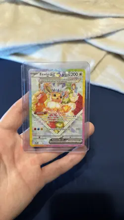 Pokemon TCG Eevee EX 174 Promo Holo Prismatic Evolutions - Image 1