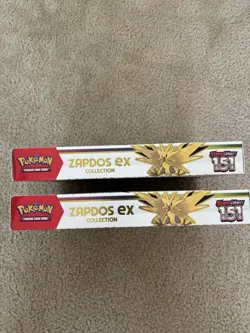 2x Pokemon 151 Zapdos ex Collection Box SEALED – Scarlet & Violet Booster Boxs - Image 4