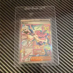 Pokemon TCG Miriam 251/198 SV01 Full Art Special Illustration Holo English - Image 1