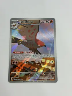 Pokemon Talonflame 091/088 91 English NM Perfect Order Mega Evolution IR - Image 1