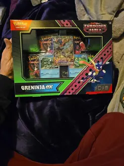 Pokemon TCG Greninja EX Special Illustration Collection Box Sealed - Image 1