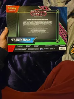 Pokemon TCG Greninja EX Special Illustration Collection Box Sealed - Image 2