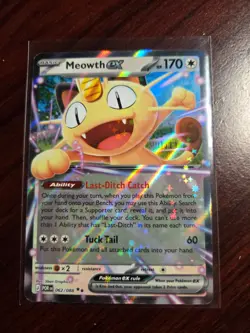 NM Meowth ex 062/088 Perfect Order Pokemon TCg - Image 1
