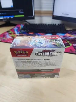 Pokemon TCG Stellar Crown Booster Box Factory Sealed Brand New 36 Packs! - Image 3
