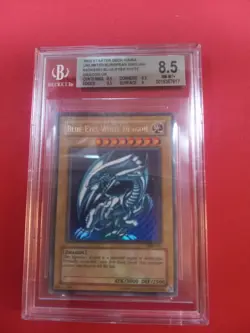 2002 StarterDeck Kaiba Unlimited Blue-Eyes White Dragon #SDKE001 EuropeanEnglis - Image 1