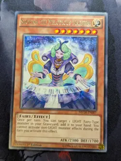 YuGiOh Shopina the Melodious Maestra Rare 1st Edition - NECH-EN007 - Image 1