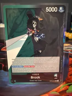 One Piece CCG Brook Leader OP15-022 Adventure On Kami’s Island - Image 1