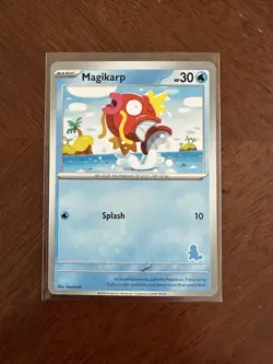 Magikarp - (Squirtle Stamped) My First Battle Deck Promo Rare Pokemon Card - NM - Image 1