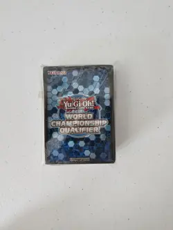 YuGiOh Sleeves World Championship Qualifier WCQ 2019 Blue Honeycomb SEALED NEW - Image 1