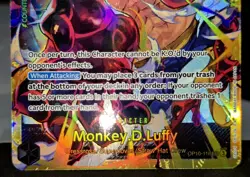 OP10-118 Monkey.D.Luffy SEC Alt Art One Piece TCG English Card MINTY - Image 3