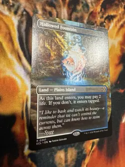 Hallowed Fountain (Borderless) Lorwyn Eclipsed Regular - Image 3