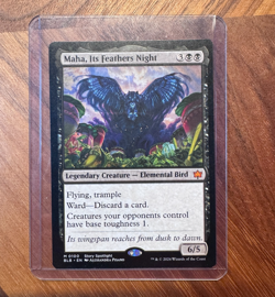 [1x] Maha, Its Feathers Night Near Mint, English Bloomburrow MTG Magic - Image 1