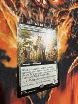 Formidable Speaker (Extended Art) Lorwyn Eclipsed Regular - Image 3