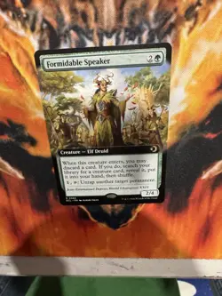 Formidable Speaker (Extended Art) Lorwyn Eclipsed Regular - Image 4