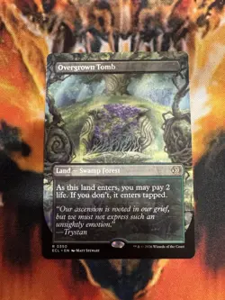 Overgrown Tomb (Borderless) Lorwyn Eclipsed Regular - Image 1