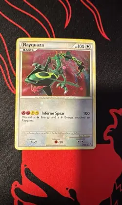 Pokemon Rayquaza Call of Legends #20/95 Holo Rare 2011 LP - Image 1