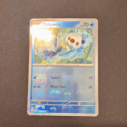 Oshawott (Master Ball Pattern) - 021/086 (Pokemon TCG, White Flare, English) - Image 1
