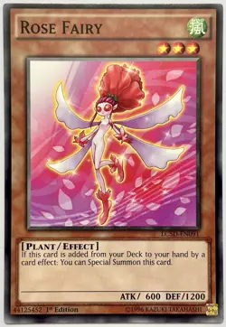 LC5D-EN091 Rose Fairy - Common 1st Edition Near Mint YuGiOh Card - Image 1
