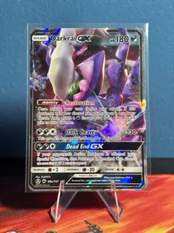 Pokemon TCG Darkrai GX 088A/147 Alternate Art Promo Holo - Image 1