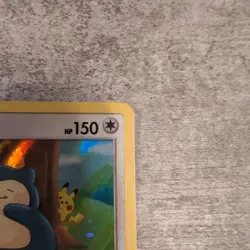 2019 Pokemon SM Unbroken Bonds Snorlax Holo Rare #158/214 - Image 4